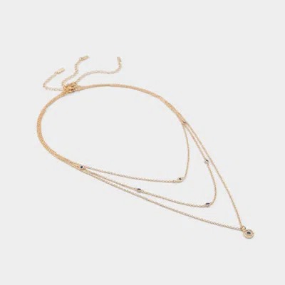 Aldo Faralarel In Light Blue In Gold