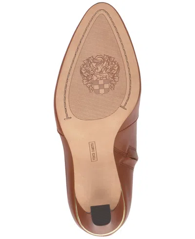 Vince Camuto Womens Gylina Dress Boots Regular Wide Calf Extra Wide Calf In Brown