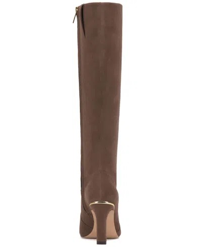 Vince Camuto Women's Gylina Knee-high Dress Boots In Brown