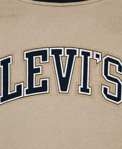 Levi's Boys 2t-4t Varsity Bomber Full Zip Jacket In Multi