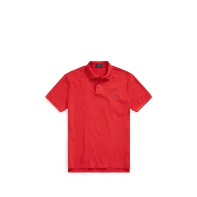 Polo Ralph Lauren Classic Fit Mesh Polo Shirt In Red