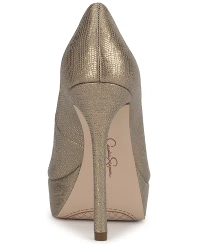 Jessica Simpson Women's Sinelia Platform Stiletto Pumps In Gold