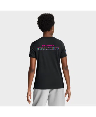 Nike Women's Black Miami Dolphins 2025 Nfl Crucial Catch Tri-blend Dri-fit T-shirt In Black