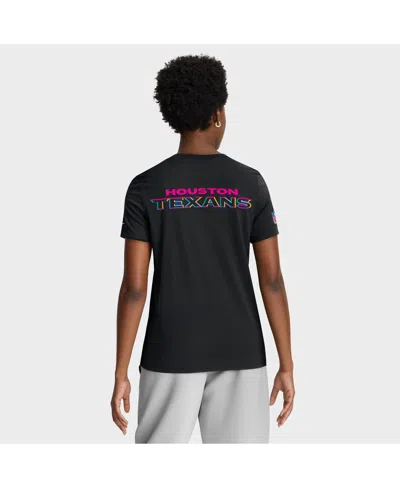 Nike Women's Black Miami Dolphins 2025 Nfl Crucial Catch Tri-blend Dri-fit T-shirt In Black