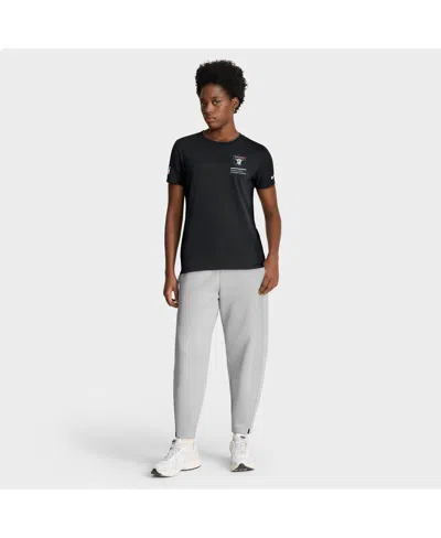 Nike Women's Black Miami Dolphins 2025 Nfl Crucial Catch Tri-blend Dri-fit T-shirt In Black