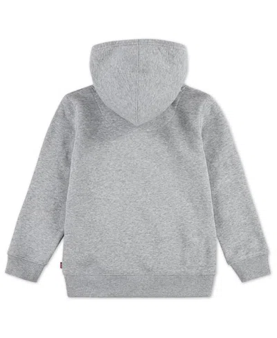 Levi's Boys 2t-7 Black Diamond Pullover Hoodie In Gray