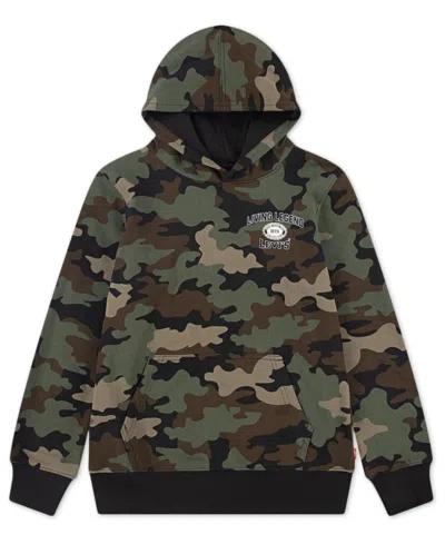 Levi's Boys 8-20 Camo Pullover Hoodie In Multi