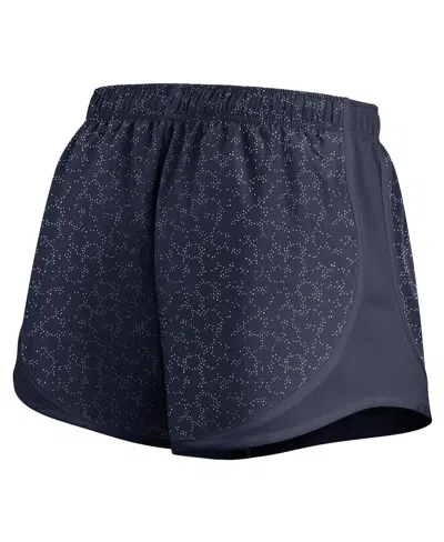 Nike Navy Penn State Nittany Lions Tempo Pattern Dri-fit Shorts In Blue