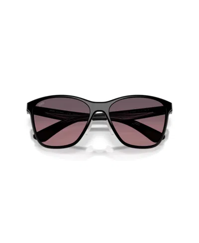 Costa Del Mar Women's Polarized Sunglasses, Luna Nueva 6s9127 In Brown