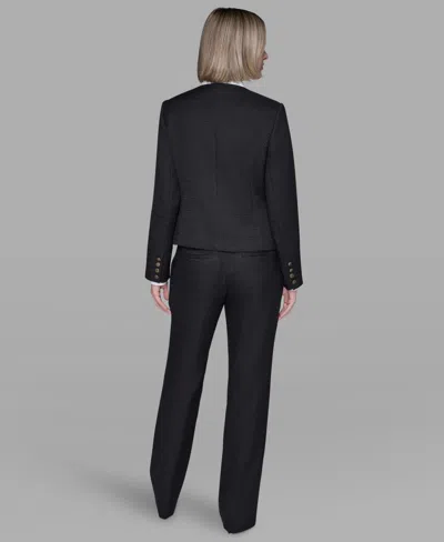 Karl Lagerfeld Women's Long Sleeve Jacket In Black