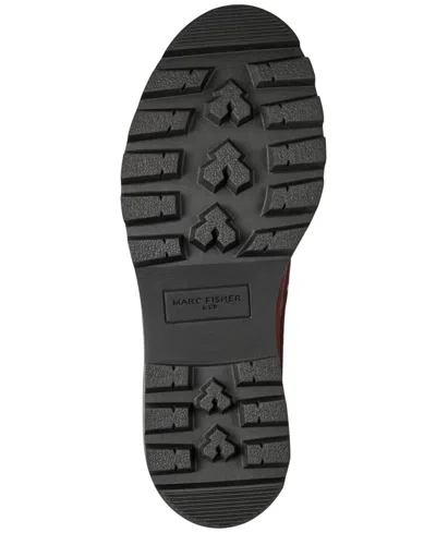 Marc Fisher Ltd Women's Peyten Loafer Flats In Burgundy