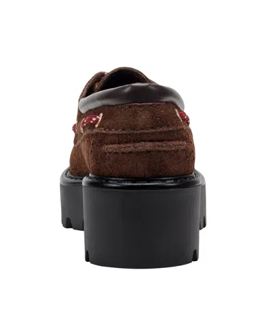 Marc Fisher Ltd Women's Peyten Loafer Flats In Brown