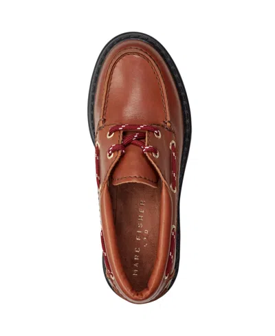 Marc Fisher Ltd Peyten Lug Sole Loafer In Brown