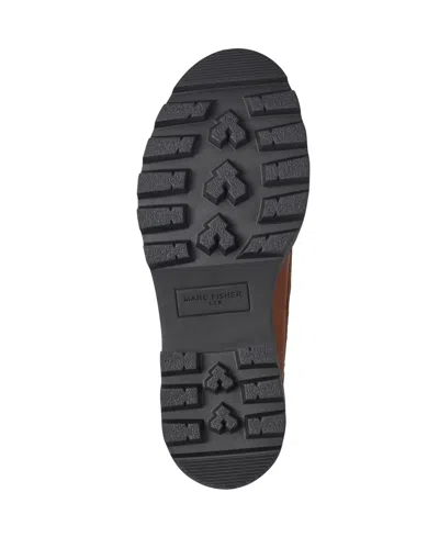 Marc Fisher Ltd Peyten Lug Sole Loafer In Brown