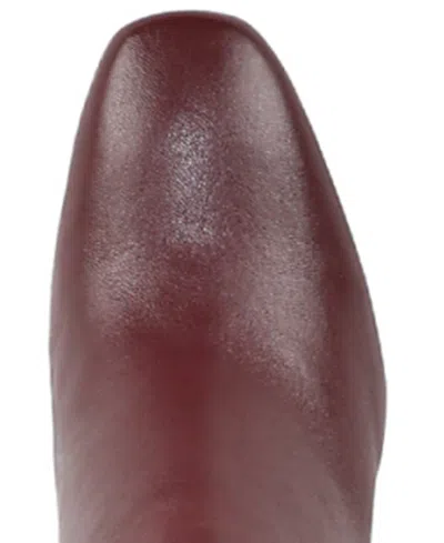 Circus Ny By Sam Edelman Women's Brigid Over-the-knee Block-heel Boots In Burgundy