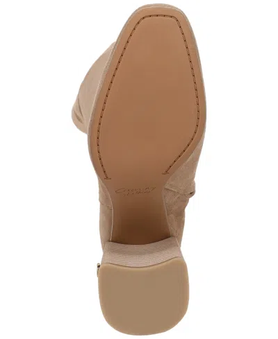 Circus Ny By Sam Edelman Women's Brigid Wide-calf Over-the-knee Block-heel Boots In Brown