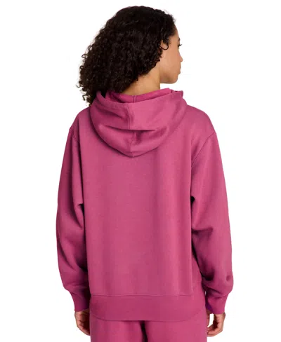 Reebok Women's Small Vector Full Zip Sweatshirt In Pink