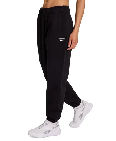 Reebok Women's Straight Leg Sweatpants In Black