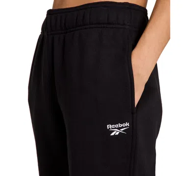 Reebok Women's Straight Leg Sweatpants In Black