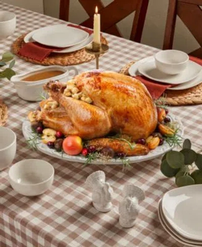 Haven Harvest Dinnerware Collection In White