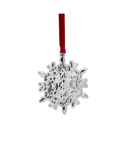 Towle 2025 Sterling Silver Old Master Snowflake Ornament, 36th Edition In Silver