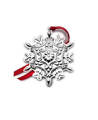 Towle 2025 Sterling Silver Old Master Snowflake Ornament, 36th Edition In Silver
