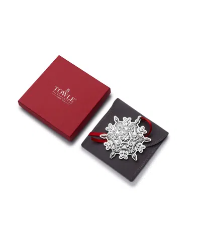 Towle 2025 Sterling Silver Old Master Snowflake Ornament, 36th Edition In Silver