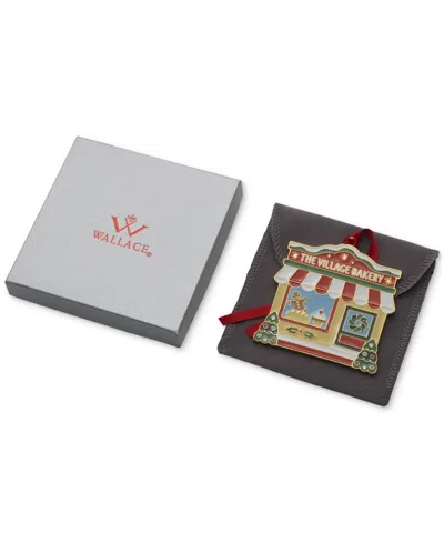 Wallace 2025 Gold-plated Enameled Bakery Ornament, 2nd Edition In Multi