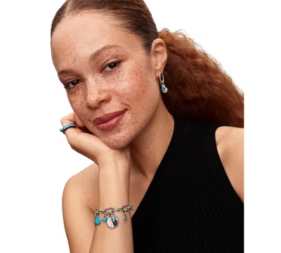 Pandora Sparkling Shell Mini Dangle Charms In White