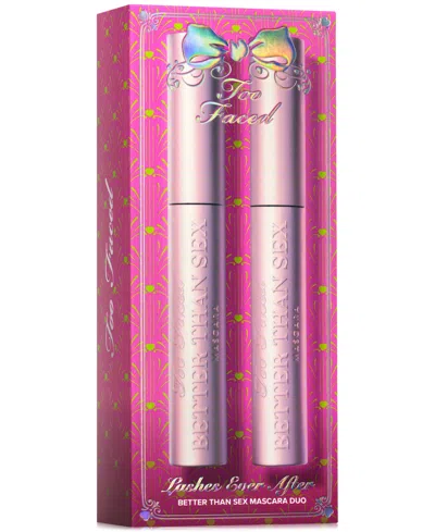 Too Faced Black Lashes Ever After Better Than Sex Limited-edition Mascara Duo