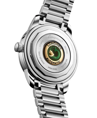 Longines Conquest Heritage Automatic Bracelet Watch, 38mm In Gray