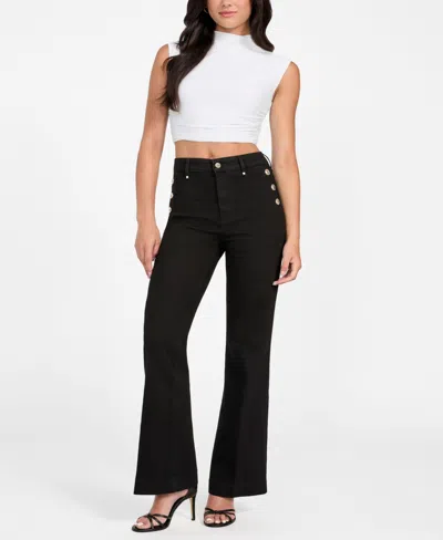 Guess Women's New Faye Flared Pants In Black