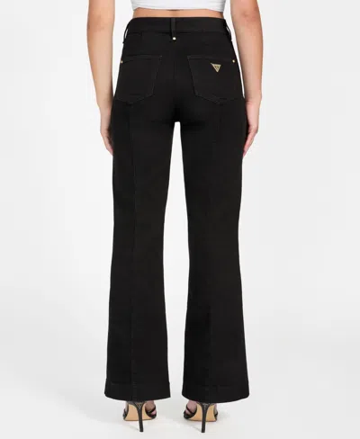 Guess Women's New Faye Flared Pants In Black