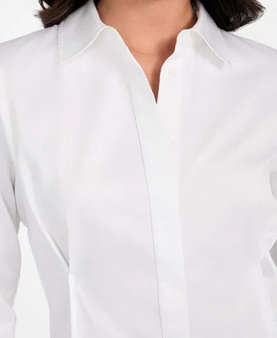Guess Cassidy Button-up Shirt In White