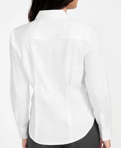 Guess Cassidy Button-up Shirt In White