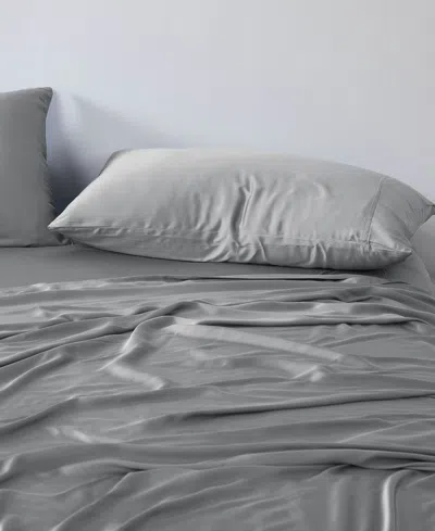 Southshore Fine Linens Solid Extra Deep Pocket 500- Thread Count 4-pc. Sheet Set, California King In Gray