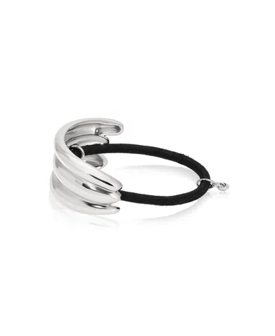 Ettika Modern Rows Ponytail Cuff In Metallic