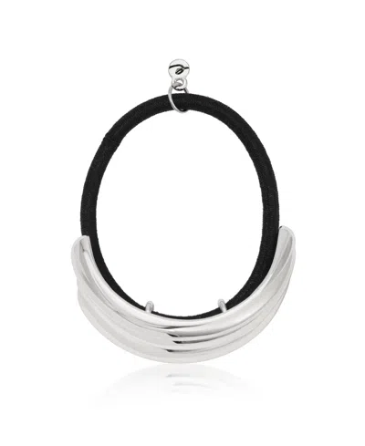 Ettika Modern Rows Ponytail Cuff In Metallic