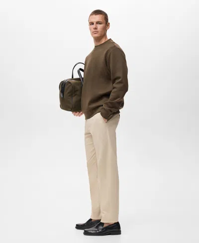 Mango Sweatshirt In Brown