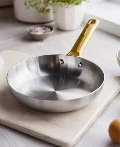 Greenpan Stainless Steel 2-pc. Frypan Set In Silver