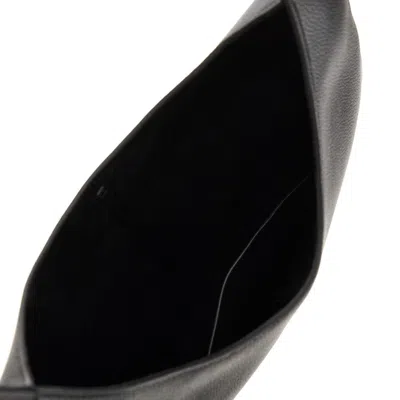 Savette The Florence Leather Shoulder Bag In Black