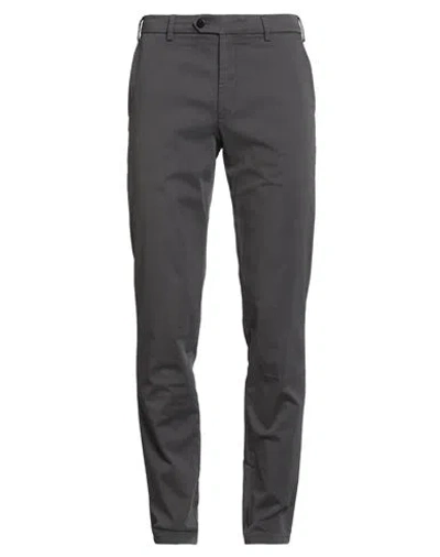 Mmx Man Pants Charcoal Size 33w-34l Cotton, Elastane In Gray