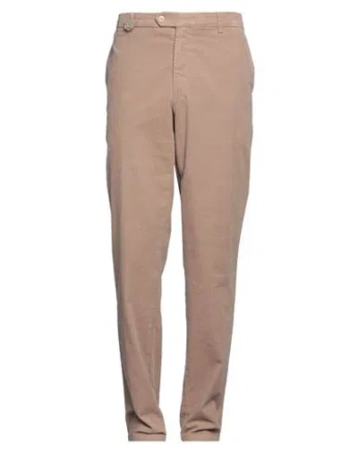 Mmx Man Pants Light Brown Size 38w-34l Organic Cotton, Tencel, Elastane In Multi