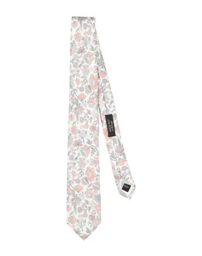 Ascot Man Ties & Bow Ties White Size - Silk In White