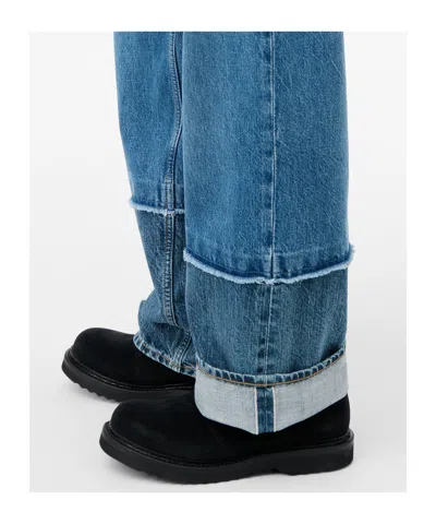 Our Legacy Regular Fit Jeans In Shelly Wash In Blue