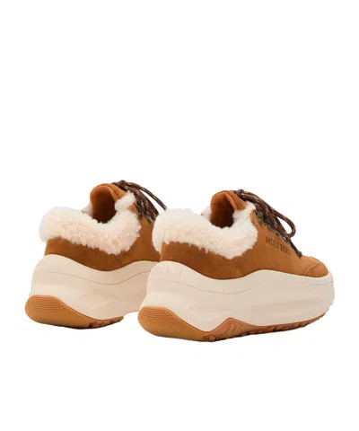 Moon Boot Sneakers Moon247 City Sherling Cognac In Brown