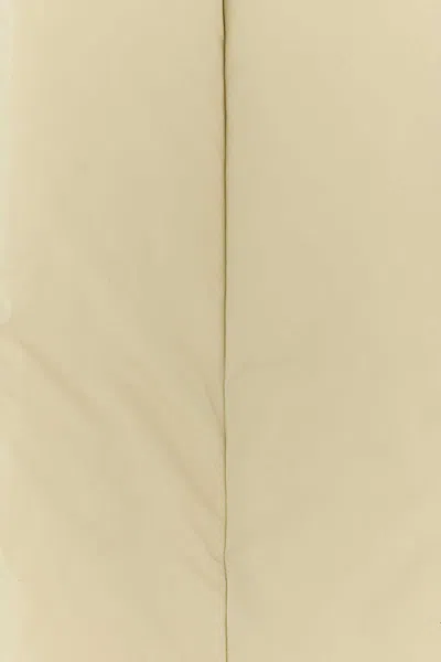 Jil Sander Cream Polyester Scarf In Neutral