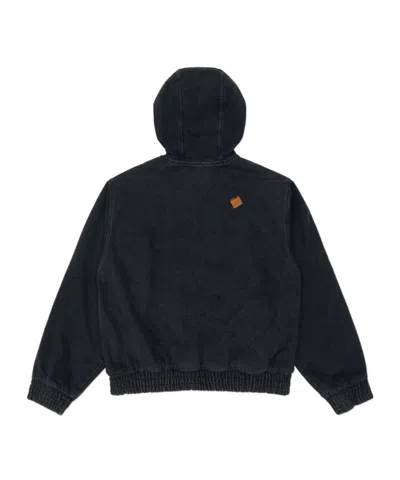 Ader Error Sv Tag Hooded Work Jacket 01 In Black