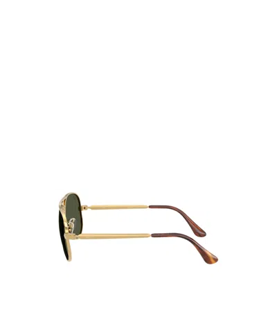 Ray Ban Aviator-frame Sunglasses In Gold