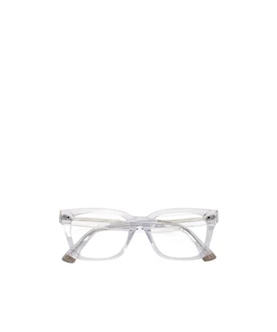 Retrosuperfuture Geometric Frame Plain Mirror In White